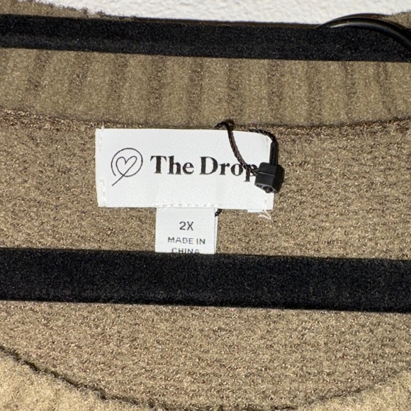 The Drop Women’s 2X Olive Green Sweater Lounge Set - Picture 3 of 11